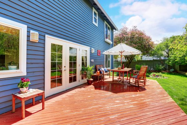 Blue Siding Installation in San Rafael